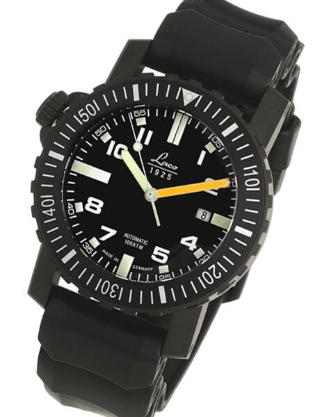 Laco Squad Seven Seas 1000 Meter Dive Watch with Sapphire Crystal and Helium Release Valve #861703