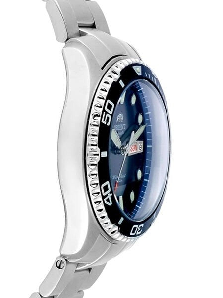 Orient Long Island Ray II Automatic Watch with Strapcode Super-O "Boyer" Bracelet and AR Double-Domed Sapphire Crystal #AA02005D-LI