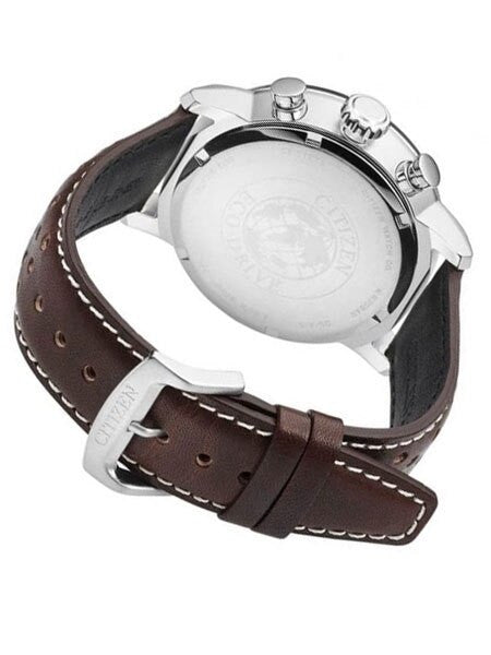 Citizen Eco-drive Chronograph Watch with 60-Minute Stopwatch #CA0641-24E