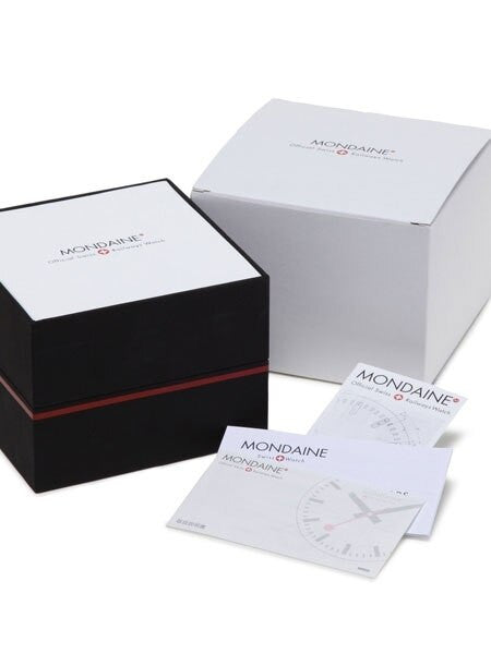 Mondaine Railways EVO Quartz Dress Watch with a Handy Alarm Feature  #A468-30352-11SBB