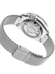 Seiko 5 Sports 24-Jewel Automatic Watch with Blue Dial and Mesh Bracelet #SRPD71