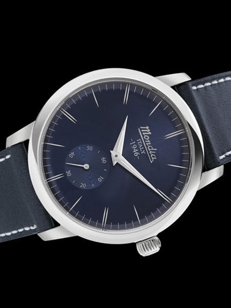 Mondia 1946 Heritage Quartz Watch with Blue Dial #MI774SS-02BL-CP
