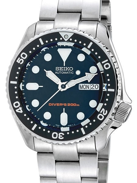 Seiko SKX007 Divers Watch Strapcode Super-O "Boyer" Edition with a Domed AR Sapphire Crystal #SKX007