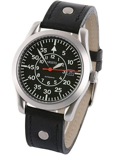 Aristo 3H33/3 Swiss Automatic Pilot's Watch with a Sapphire Crystal