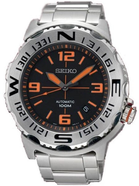 Islander Seiko Superior Compass Bezel Automatic Field Monster Watch #SRP443, photo 1 of 3