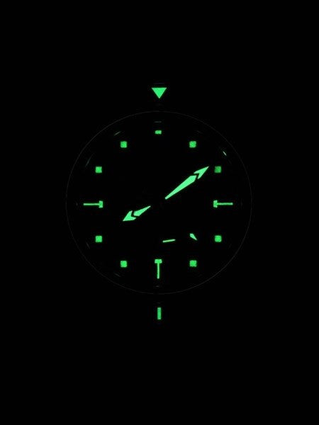 Squale Master Professional Swiss Automatic Dive watch with Bronze Case, Power Reserve #MSTR-Bronze-Green
