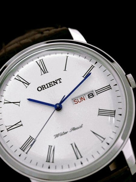 Orient Capital 2 Quartz Analog Dress Watch with Day and Date #UG1R009W