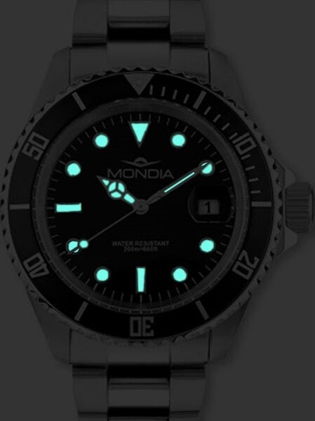 Mondia Classic Automatic Dive Watch with Blue Dial #MI786SS-02BL-BM