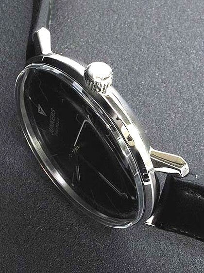 Junkers Bauhaus Swiss Quartz Watch with Domed Hesalite Crystal #6046-2