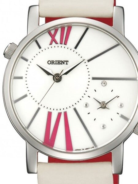 Orient Valentina Dual-Time Watch with Two Quartz Movements #UB8Y004W