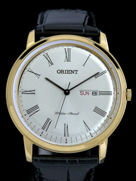 Orient Capital 2 Quartz Analog Dress Watch with Day and Date #UG1R007W
