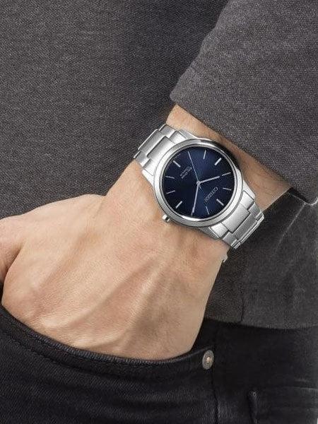 Citizen 41mm Titanium Eco-drive Watch with a 7-Month Power Reserve #AW2020-82L
