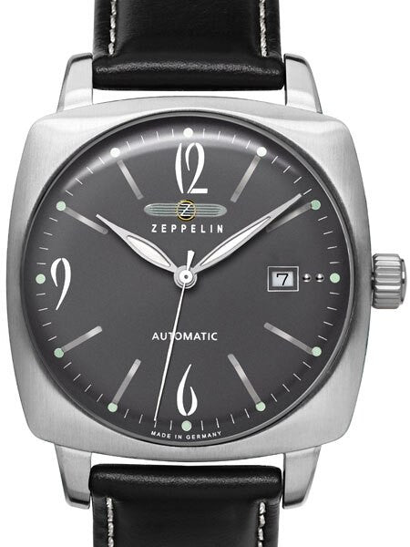 Graf Zeppelin LZ121 Mediterranee Automatic Watch with Anthracite Dial #7750-2