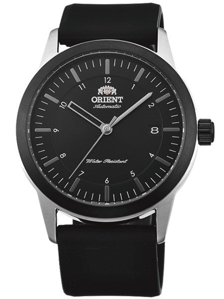 Orient 40.5mm Sentinel Automatic + Hand Wind Watch with Black Dial #AC05003B