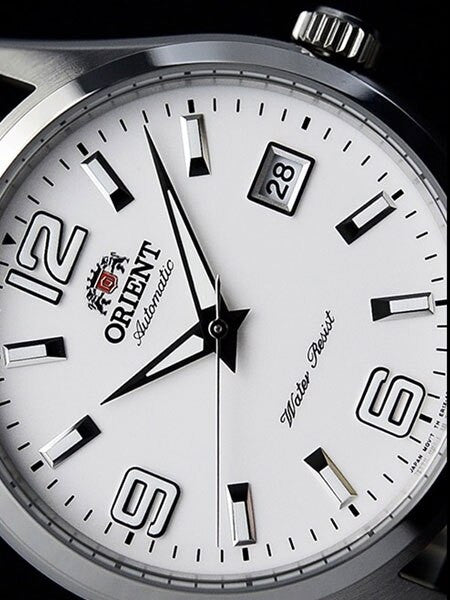 Orient Chicane Automatic Watch with White Dial, Stainless Steel Case #ER1X004W