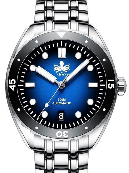 PHOIBOS Eagle Ray 300-Meter Automatic Dive Watch with Double Dome AR Sapphire Crystal #PY025B