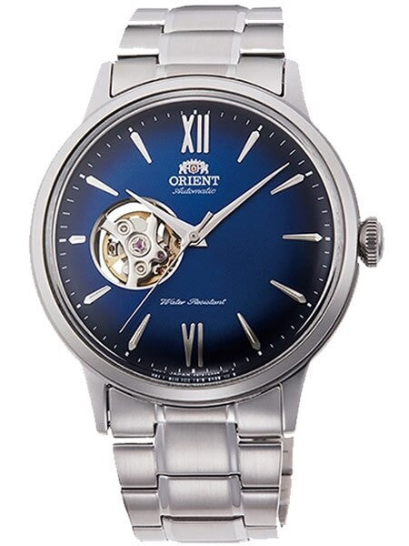 Orient Helios Open-Heart Automatic Dress Watch with Bracelet #RA-AG0028L10A