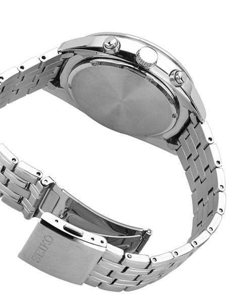 Seiko Recraft Solar Quartz Chronograph with Stop-Watch and 24-hour Sub-Dial  #SSC567