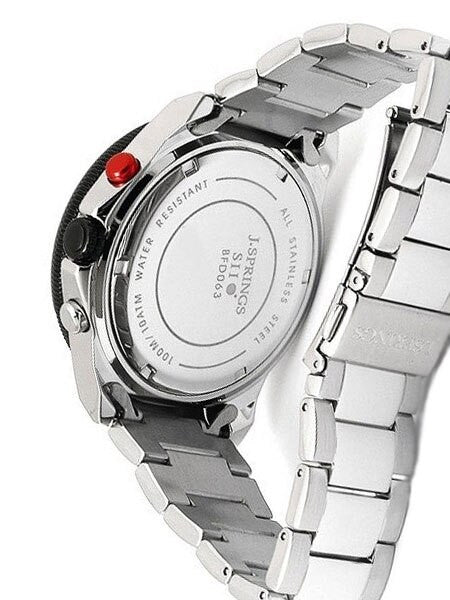 J. Springs Quartz Chronograph Watch with 60-minute Stopwatch Function and 44.6mm Case  #BFD063