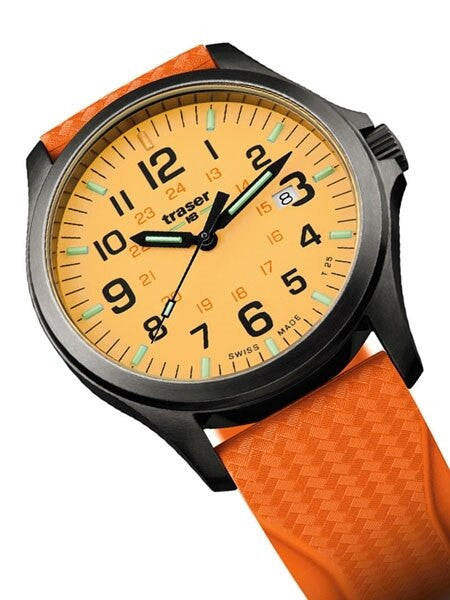 Traser Officer Pro Luminous Dial Watch with an Anti-Reflective Sapphire Crystal #107423