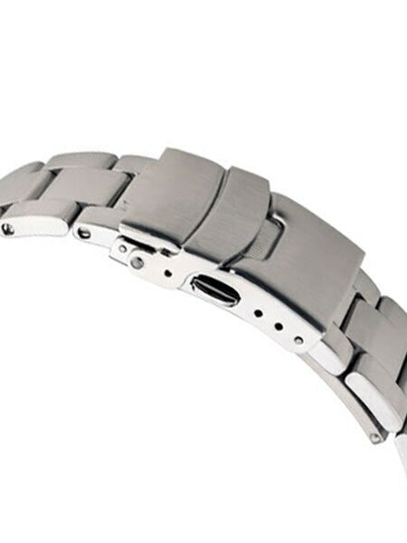 Islander 20mm Brushed Solid-Link Watch Bracelet for Islander ISL-54 and Melville GMT #BRAC-11