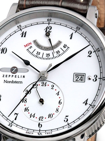 Graf Zeppelin Nordstern Automatic Watch with Power Reserve and