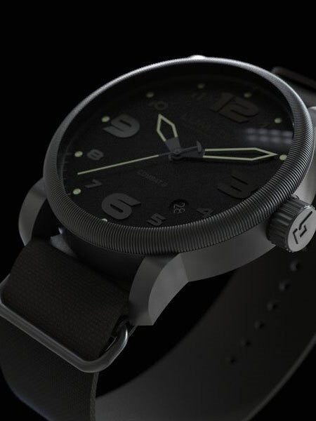 Lum-Tec Combat Phantom Swiss Automatic Watch with Double Curved Sapphire Crystal #Combat-B43