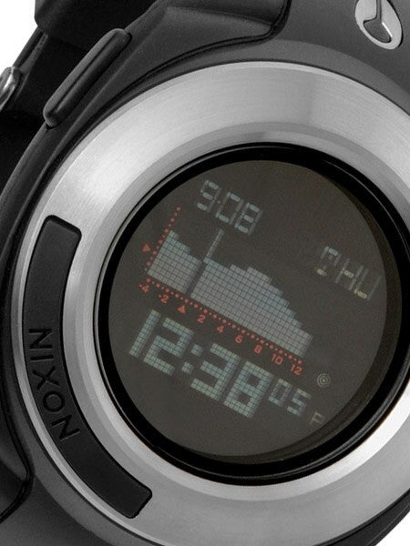 Nixon Outsider Tide Watch with Chronograph, Dual Time, Tide Info