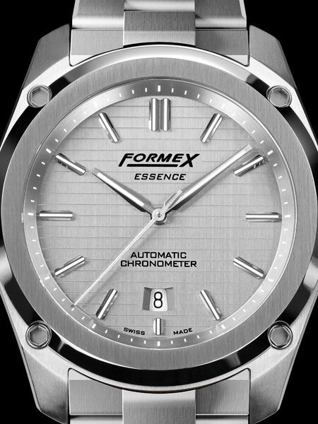 Formex Essence Swiss Automatic Chronometer with Silver Dial #0330.1.6341.100