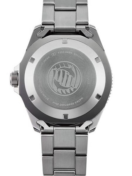 Orient Kanno Black Dial Automatic Dive Watch with Stainless Steel Bracelet #RA-AA0008B19A