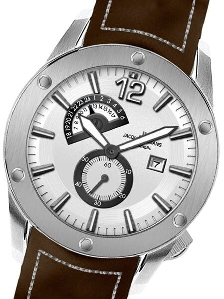 Jacques Lemans 46mm Liverpool Automatic Watch with a 24 Hour Sub-Dial #1-1765B