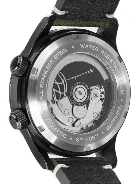 Spinnaker Bradner 42m Vintage-Style Automatic Sport Watch with a Luminous Bezel #SP-5057-04