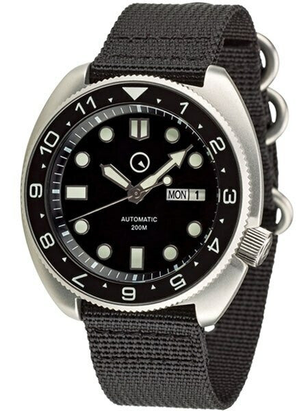 Islander Automatic Dive Watch with AR Double Dome Sapphire Crystal, and Luminous Dual-Time Bezel Insert #ISL-11