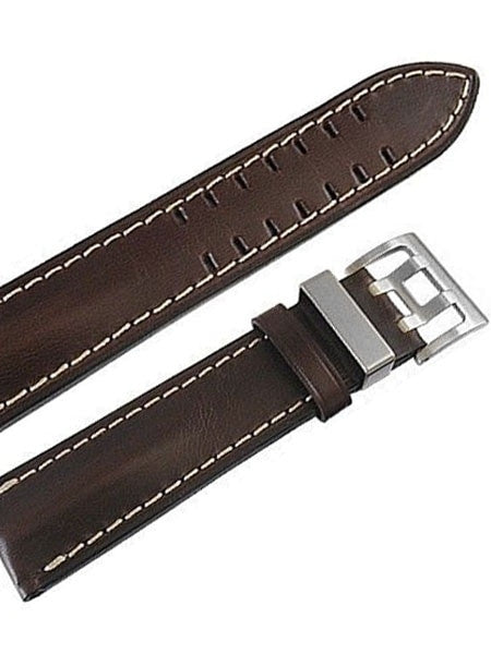 Di-Modell Offroad Leather Watch Strap with Double Prong Buckle #124028