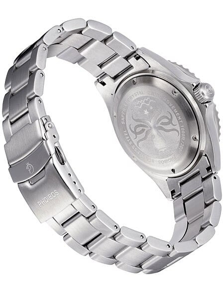 PHOIBOS 300-Meter Swiss Quartz Dive Watch with Sapphire Crystal #PX002C