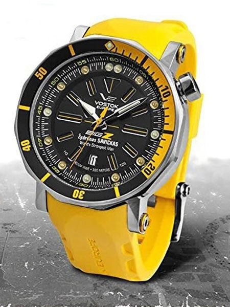 Vostok-Europe BIG Z Automatic 300 Meter Dive Watch with Tritium Tubes #6205344