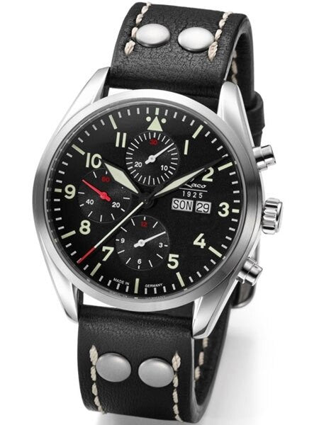 Laco Monte Carlo Valjoux 7750 Swiss Automatic Chronograph with Sapphire Crystal #861815
