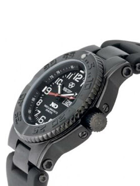 Reactor Trident 200 Meter Dive Watch with Never Dark Illumination, Black SS Case #59501