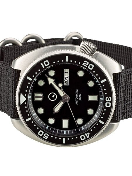 Islander Automatic Dive Watch with AR Double Dome Sapphire Crystal, and Luminous Ceramic Bezel Insert #ISL-12
