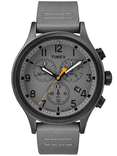 Timex 42mm Allied Quartz Chronograph with Grey Dial and INDIGLO Night-Light #TW2R47400VQ
