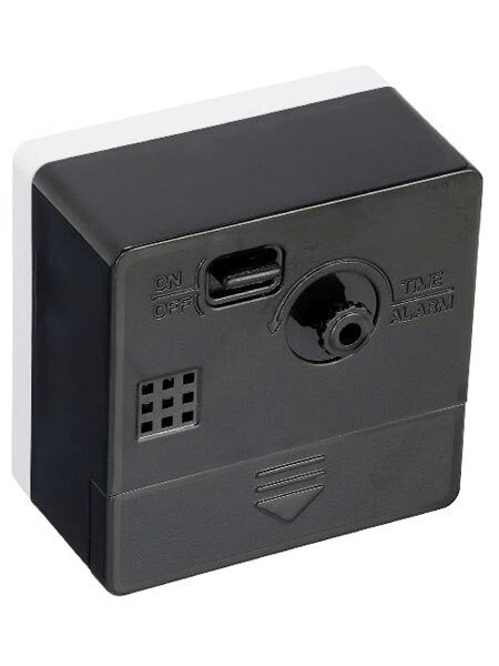 Seiko Alarm Clock with Quiet-Sweep Second Hand #QHE083WLH
