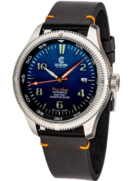 Ocean Crawler Champion Diver Swiss Automatic Watch with AR Sapphire Crystal #CD-223