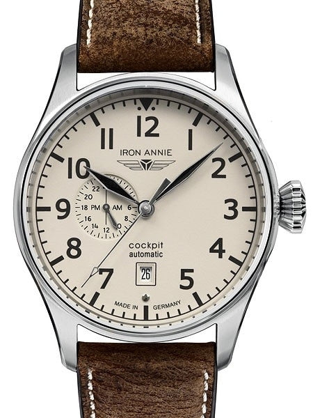 Iron Annie Automatic Watch with 42mm Case and Fully Luminous Dial #5168-3
