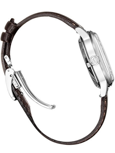 Ladies Seiko Presage Brown Automatic Dress Watch with Open Heart #SSA783