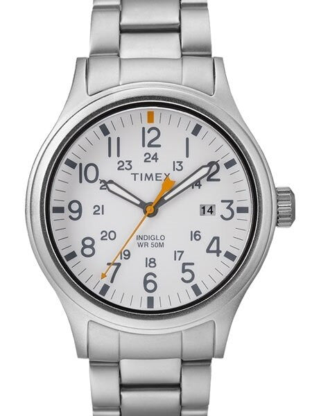 Timex 40mm Allied Quartz Watch with White Dial and INDIGLO Night-Light #TW2R46700VQ