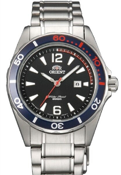 Orient 200 Meter Ms. Diver Quartz Watch on a Stainless Steel Bracelet #SZ3V001B