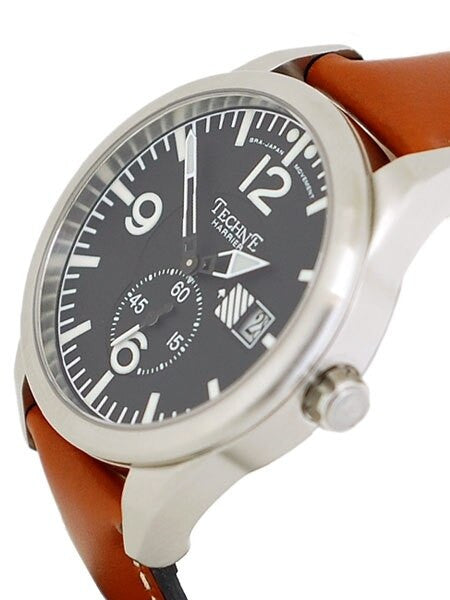 Techne 41mm Harrier Aviator Quartz Watch with Anti-Reflective Sapphire Crystal  #375.053