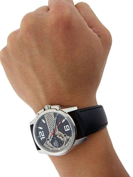 Orient Enduro Automatic Watch with Open-Heart Black Dial #DB02002B
