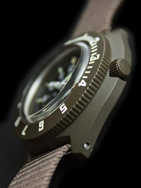 Marathon Swiss Made Quartz Military Navigator Pilot Watch with Tritium Illumination #WW194013SG