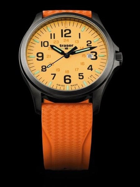Traser Officer Pro Luminous Dial Watch with an Anti-Reflective Sapphire Crystal #107423